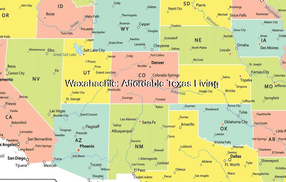 Waxahachie: Affordable Texas Living